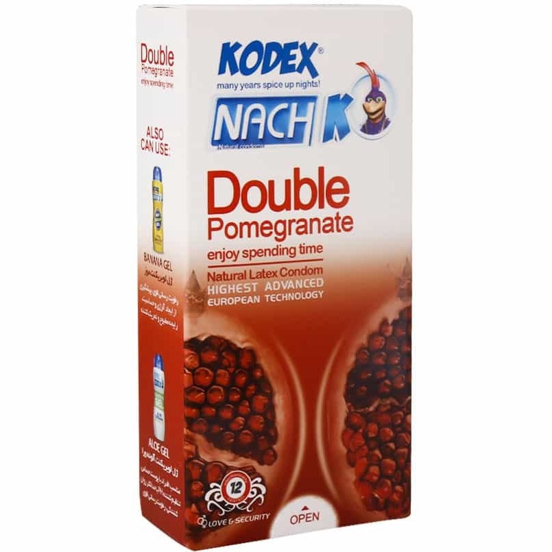 کاندوم کدکس مدل Double Pomegranate